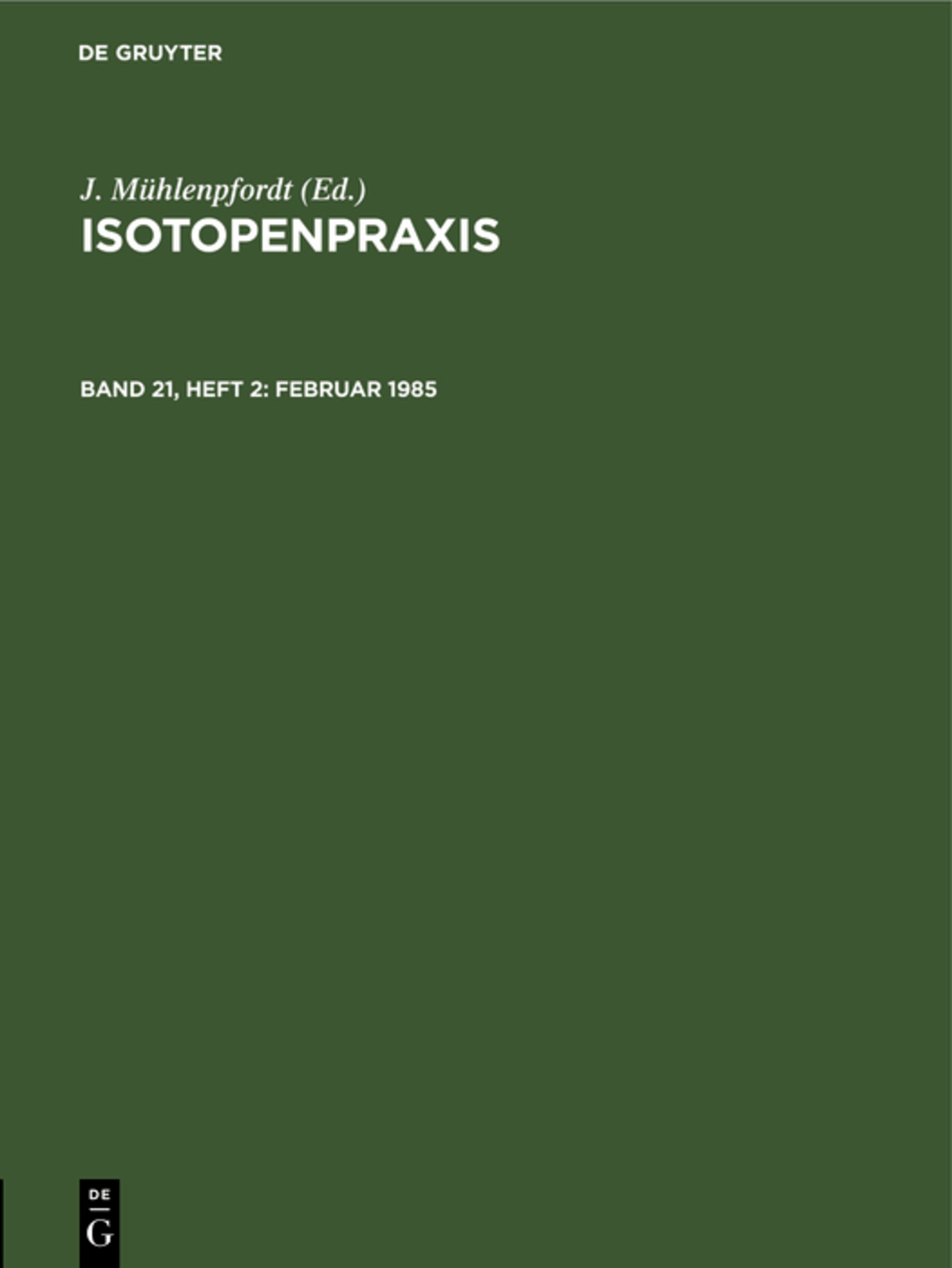 Februar 1985